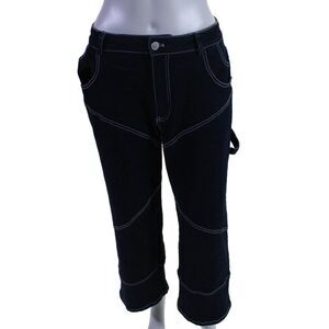 By Dylan Womens Cotton Blend 5 Pocket High-Rise Straight Leg Jeans Blue Size XS